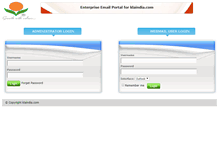 Tablet Screenshot of mail.klaindia.com